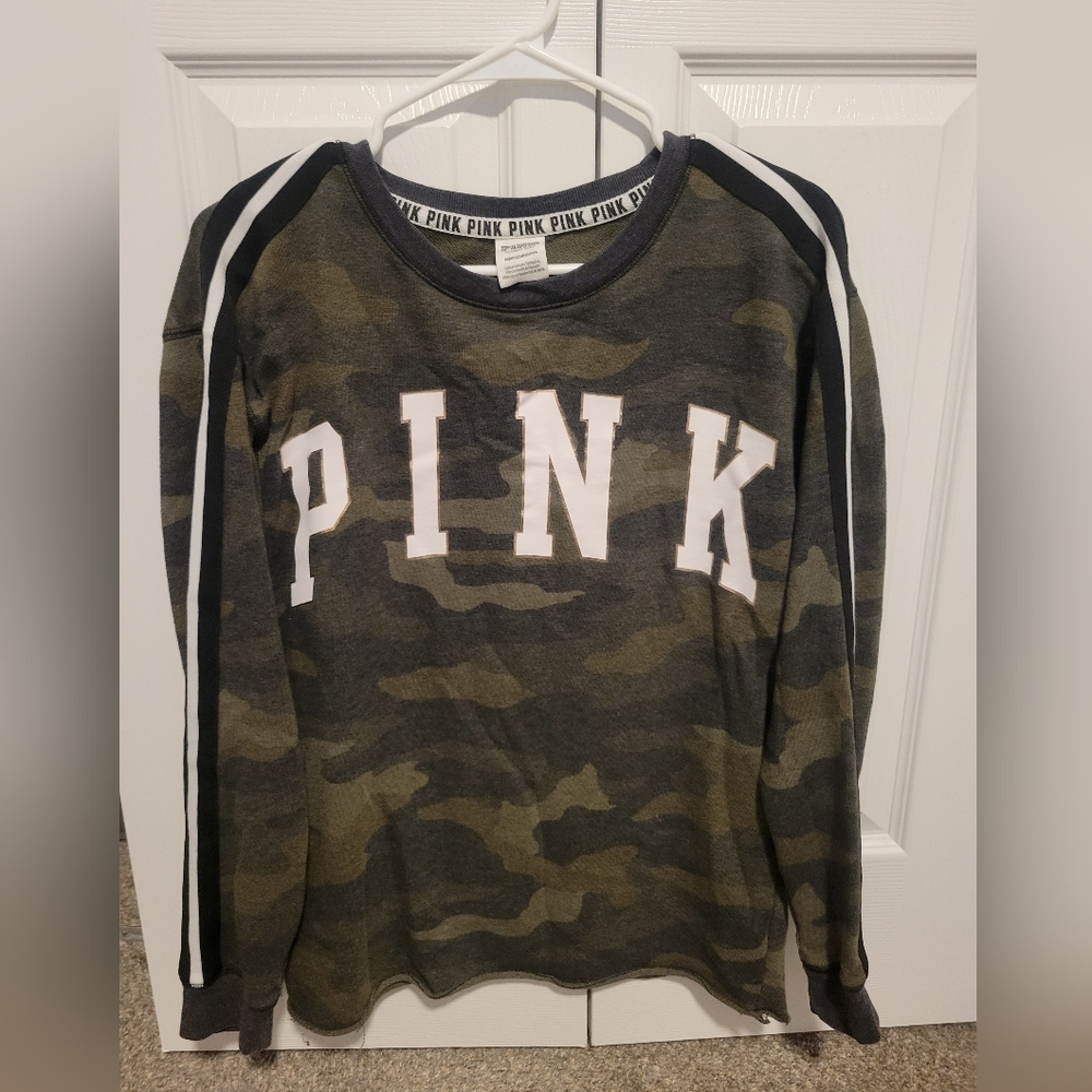 Pink crewneck sweater